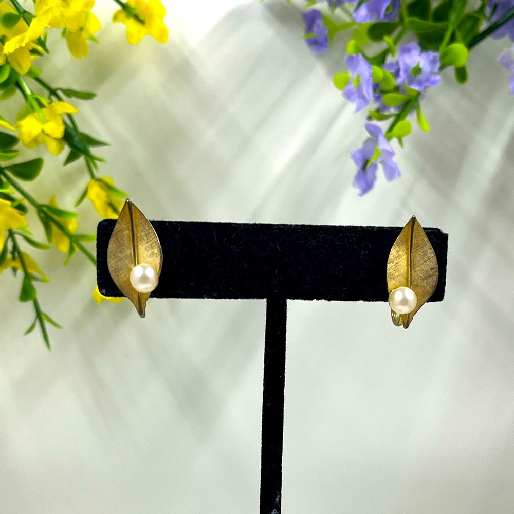 925 Sterling Silver Bond-Boyd Brand Vintage Screwback Earrings
